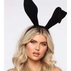 Leg Avenue Costumes Bendable Black Velvet Playboy Bunny Ears