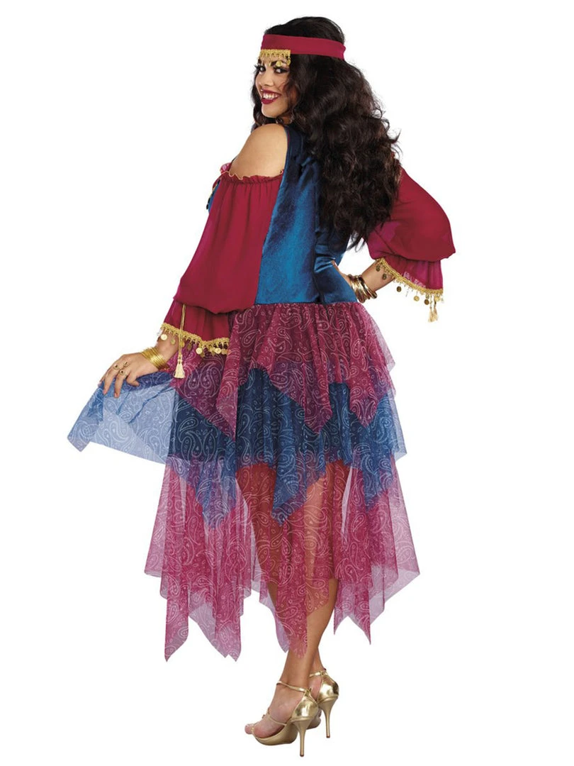 Dreamgirl Costumes Womens Sexy Plus Size Gypsy Fortune Teller Costume 2 Dreamgirl Costumes Womens Sexy Plus Size Gypsy Fortune Teller Costume