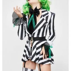 Forplay Womens Sexy Got The Juice Beetlejuice 6 Piece Costume With Wig Costumes 13 Forplay Womens Sexy Got The Juice Beetlejuice 6 Piece Costume With Wig Costumes