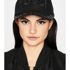 Forplay Costumes Rhinestone Police Cap