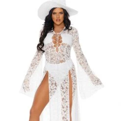 Forplay What A Witch White Wicker Sexy Witch Costume