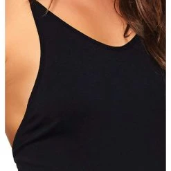 Leg Avenue Black Cross Strap Unitard