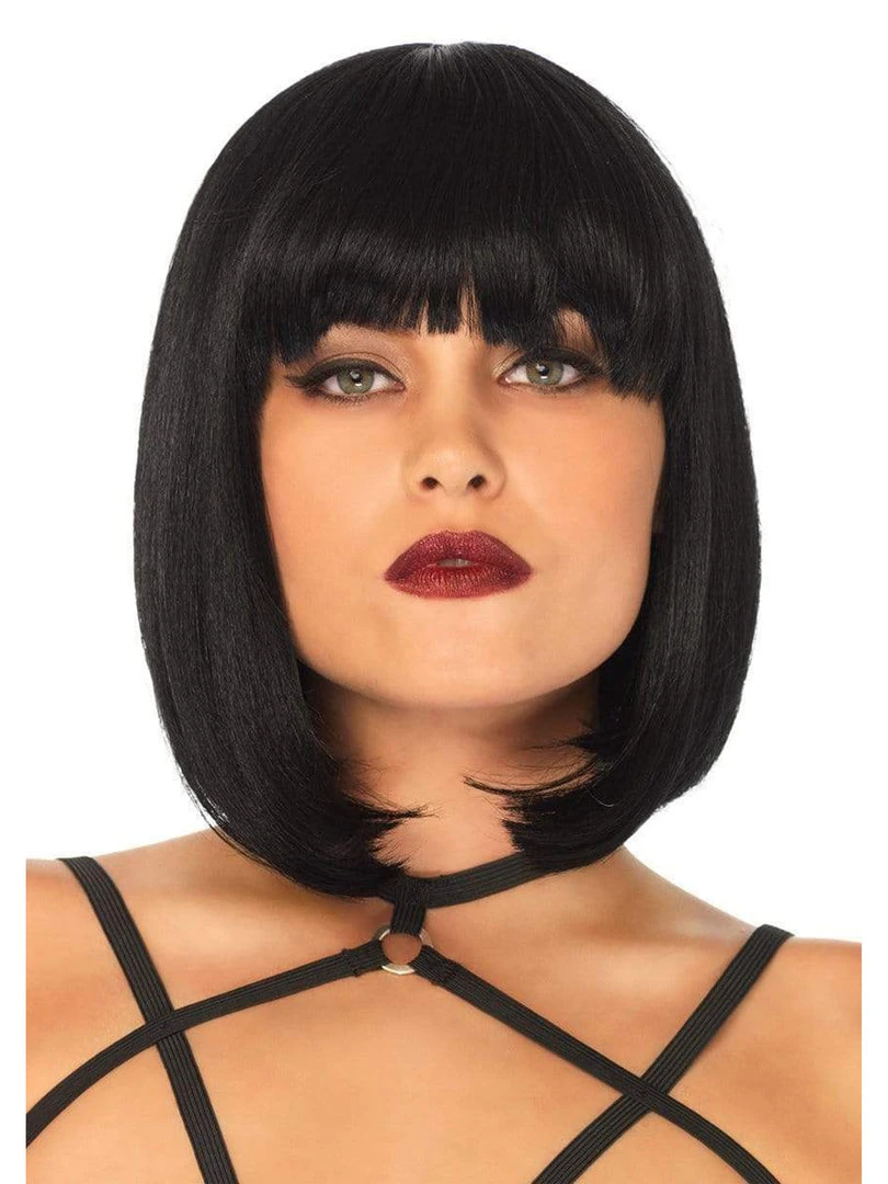 Leg Avenue Blunt Brunette Bob Wig Costumes 1 Leg Avenue Blunt Brunette Bob Wig Costumes