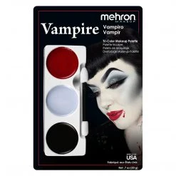 Mehron Vampire Tri Colour Make Up Palette