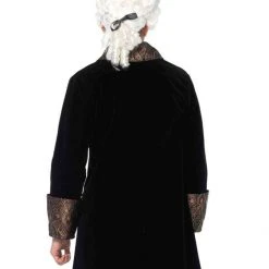 California Costumes Victorian Era Mens Costume Wig White