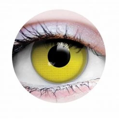 Primal Raven Yellow Costume Coloured Contact Lenses