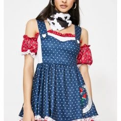 Partyking Howdy Hottie Womens Cowgirl Costume