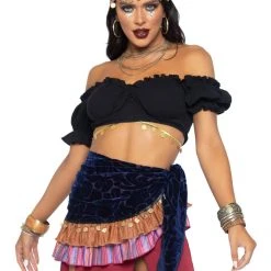 Leg Avenue Crystal Ball Beauty Gypsy Costume Set Costumes