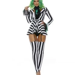 Forplay Womens Sexy Got The Juice Beetlejuice 6 Piece Costume With Wig Costumes 12 Forplay Womens Sexy Got The Juice Beetlejuice 6 Piece Costume With Wig Costumes