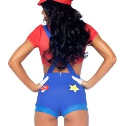 Leg Avenue Super Mario Brother Gamer Babe Sexy Costume Costumes