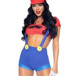 Leg Avenue Super Mario Brother Gamer Babe Sexy Costume Costumes