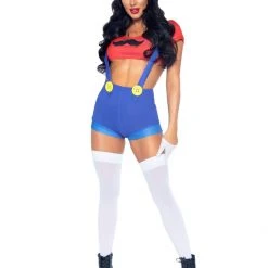 Leg Avenue Super Mario Brother Gamer Babe Sexy Costume Costumes
