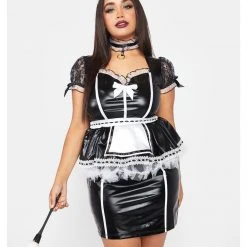 Starline Costumes Womens Plus Size Sexy Mistress French Maid Costume